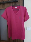 Koszulka damska sportowa , Socha, kolor róż, rozmiar XL