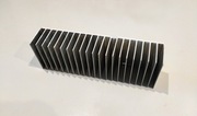 Radiator duży odlew aluminium do tranzystorów audio 274/80mm