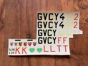 Kalkomania Wocke-Wulf Fw-190A / D-9 scala 1:48