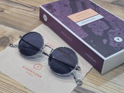 Okrągłe, stylowe okulary przeciwsłoneczne William C1-39 Eyepetizer!