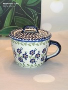 Smalcówka kubek na owsiankę unikat ceramika Bolesławiec 