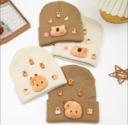 Nowa czapka wiosna Capibara Miś 3 D Nowość 