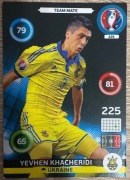 PANINI EURO 2016 KARTA TEAM MATE YEVHEN KHACHERIDI