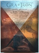 GRA O TRON - SEZON 3 (WYDANIE KOLEKCJONERSKIE) (3 DVD) NOWY FOLIA