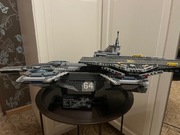 Lotniskowiec Avengers Helicarrier z klocków 