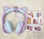 Słuchawki dziecięce iClever Meow Donut (Kocie Uszy)