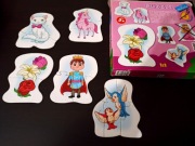 Puzzle dla maluszków. 5 wzorów. Alexander