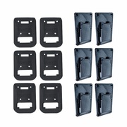 Dewalt 18V SOLIDNY zestaw 6x uchwyty na baterie i narzędzia