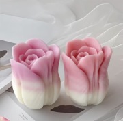 TULIPAN forma silikonowa 5.7*4.6 do Świec Wosku Mydła Odlewów 