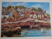 Puzzle Falcon 500 - All quiet in the village (Sea Breeze)