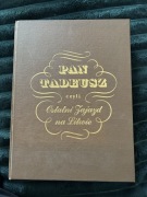 „Pan Tadeusz” wydanie ilustrowane z 1988 roku