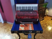 Akordeon Weltmeister Royal Standard Meteor 120 basów 4 chóry jak nowy z fut