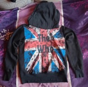 Asymetryczna bluza asymmetrical hoodie The Who Rozmiar M