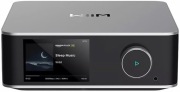 WiiM Amp Ultra (srebrny). Sieciowy wzmacniacz stereo, Bluetooth, Spotify.