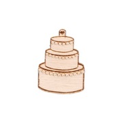 SC25 Tort  scrapki sklejka 2 szt. 