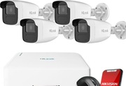 Zestaw kamerowydo monitoringu - Hikvision 4 Hiwatch