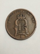 Sprzedam monetę Szwecja 2 ore 1902r. Oskar II stan dobry