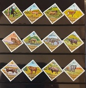 !!! GWINEA  FAUNA ŚWIATA...12szt...KASOWANE*!!!