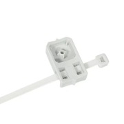 Uchwyt TBBL z opaską zaciskową szary, Celo - paczka 49 sztuk