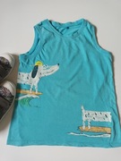 Chłopięca koszulka bezrękawów, na ramiączkach r 128