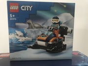 LEGO City 60376 Skuter śnieżny badacza Arktyki kolekcjonerski stan