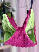 Hamak dla szczura/ chomika podwójny 25x25 miękkie legowisko do klatki Minky