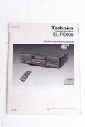 Technics SL-PS50 CD instrukcja obslugi