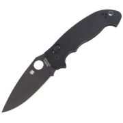 Nóż składany Spyderco Manix 2 XL Black G10, Black DLC CPM S30V by Eric Gles