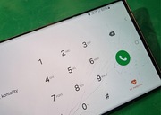 Samsung Galaxy S23 Ultra S918 Wyświetlacz LCD oryginał czarna ramka