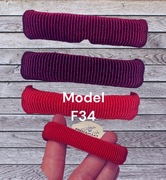 Mega duża Frotka Gumka Opaska do włosów F34 BORDO