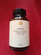 L-Lysin 120 kapsułek a 500 mg