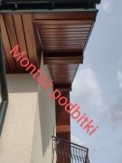 Montaż podbitki dachowej