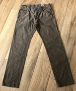 Spodnie męskie dżinsy elast Camel Active W34/L33 brąz 45zł