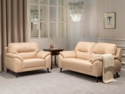 Sofa + fotel - skóra; BARTOLO firmy KLER