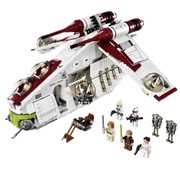 KLOCKI Star Wars Kanonierka Republiki 1244 Elementów