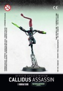 CALLIDUS ASSASSIN Imperial Agents Warhammer 40k Blister Nowy 