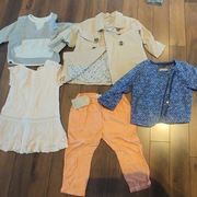 Ubranka dziewczęce 92 Next, Zara, Mango