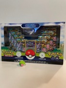 Pokemon TCG Radiant Eevee Premium Collection Pokemon Go / Mata i Przypinka