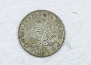 Moneta 2 ZŁ ZŁOTE 1932 srebro Ag