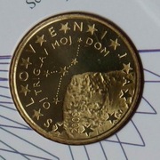 SŁOWENIA 2008 50 CENTÓW UNC !!!!!!!!!!