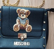 Torebka listonoszka z misiem na lancuszku