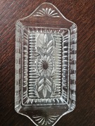 Kryształowa misa,paterka ,polmisek