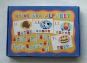 UKŁADANKA ALFABET nauka czytania