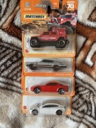 Matchbox zestaw 4 autek