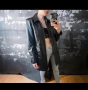 Kurtka skórzana Amisu