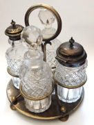 vintage posrebrzany przyprawnik 