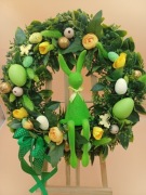 Wianek na drzwi wielkanocny 