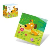 puzzle 16 elementów PIESEK