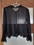 together Kardigan Narzuta Czarny