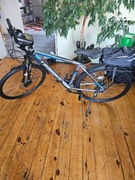 Crossowy Unibike Flash EQ Rama 19" Koła 28 Grafit + dodatki